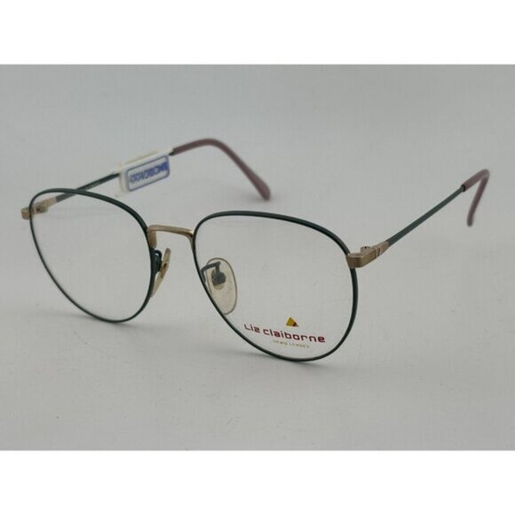 Liz Claiborne Accessories - VINTAGE - Liz Claiborne LC-59 Jade Colored 54-16-140 Glasses Frames